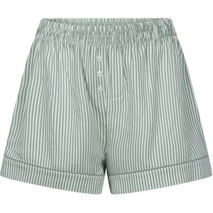 Hunkemöller Korte pyjama 'Woven' groen