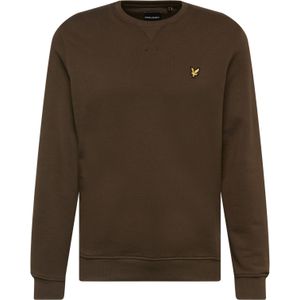 Lyle & Scott Gemêleerde Sweater Olive