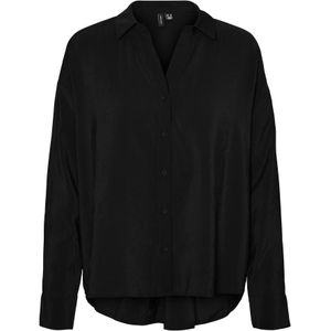 VERO MODA Geweven Blouse VMQUEENY Zwart