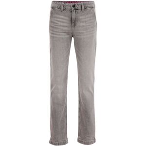 WE Fashion Blue Ridge Regular Fit Jeans Light Grey Denim