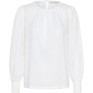 Kaffe Blouse 'KA Roca' natuurwit