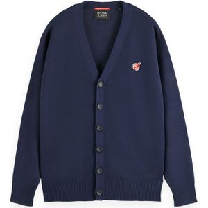 Gebreid vest 'THE FREE SPIRIT PEACE BIRD'