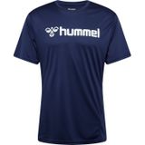 Hummel T-Shirt Top Hmllogo Jersey S S Marine