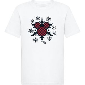 Shirt 'Mickey Mouse - Gingham Snowflake'