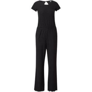 Urban Classics - Rib Wid Leg Jumpsuit - XS - Zwart