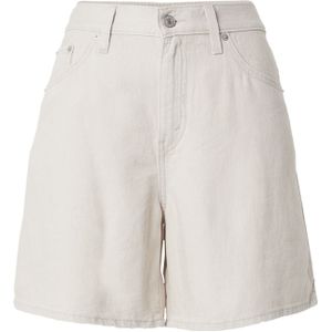 Broek 'HIGH BAGGY SHORT WHERES MY PHO IN LINEN DENIM'