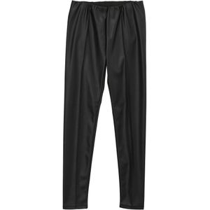 S.Oliver Imitatieleren Skinny Broek Zwart