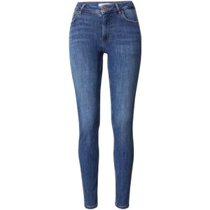 VILA Skinny Broek VISARAH Medium Blue Denim