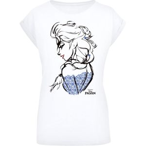 Shirt 'Disney Frozen Elsa Sketch Mono'