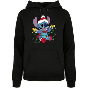 Sweatshirt 'Ladies Lilo And Stitch - Christmas Lights'