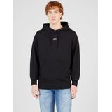 Boss Wesmall 10244192 Hoodie Zwart Man
