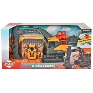 Dickie RC Volvo Mini Excavator Bestuurbare Graafmachine