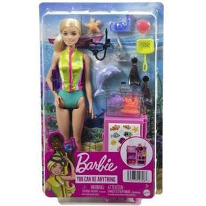 Barbie Zeebioloog speelset met pop en accessoires