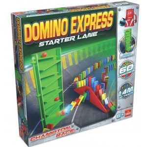 Domino Express Starter Lane - Speelplezier voor jong en oud - 60 dominostenen