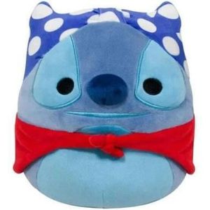 Squishmallows Disney Stitch Pluche 20cm - SQDI00577 - Superhero Stitch