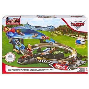 Disney Pixar Cars Rusteze 95 Boosted Race Track sp