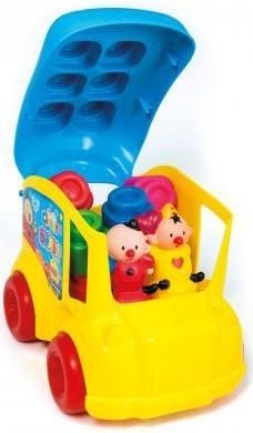 Baby Clemmy - Bumba Schoolbus - Bumba Speelgoed - Stapelblokken - Baby Blokken - 1-3 Jaar