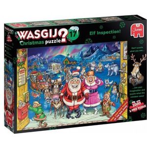 Wasgij Puzzel Christmas 17 Elfinspectie (2000 Stukjes)