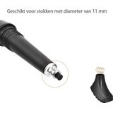 Nordic Walking Doppen - 1 Paar - Universeel - Wandelstok Doppen - Nordic Walking Voetjes - Reservedoppen Nordic Walking Stick - Eindstop