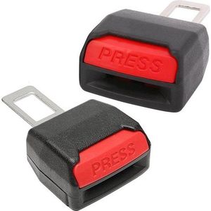 Autogordel Verlenger – Set van 2 – Universele Veiligheidsgordel Verlenging – Comfortabel & Veilig Autorijden – Ideaal bij Zwangerschap, Bagage of Extra Ruimte – Zwart