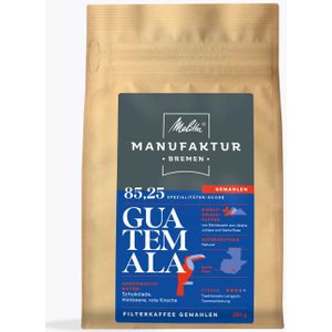 Melitta® Manufaktur Bremen Guatemala Natural koffie gemalen Single...