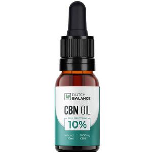 Dutch Balance CBN olie full spectrum 10% 10 ml 1000 mg CBN