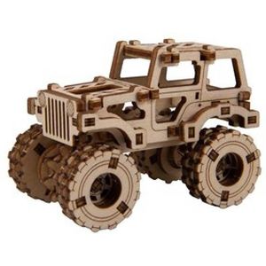 Wooden City Bouwdoos monstertruck 1