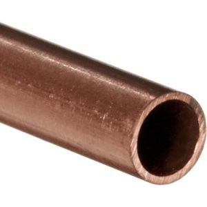 Albion Alloys Koper profiel tube - CT3M maat 3mm (0.45mm) per 4 stuks