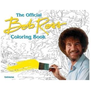 Bob Ross The officail coloring book