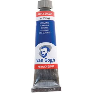 Talens Van gogh acrylverf 40 ml. - 311 vermiljoen rood