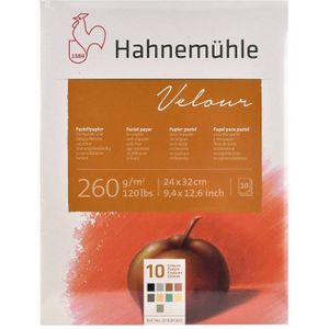 Hahnemuhle Velours papierblok - 24x32 cm.
