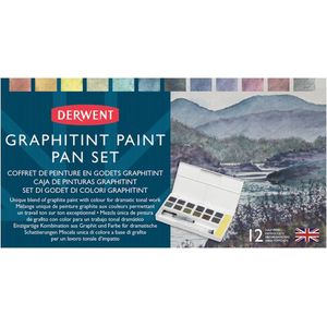 Derwent  Graphitint paint pan set
