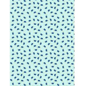 Decopatch Papier blauw goud envelop fda823