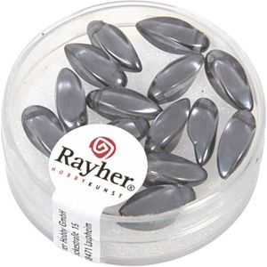 Rayher Glasparel druppel 14-462 - 572 loodgrijs