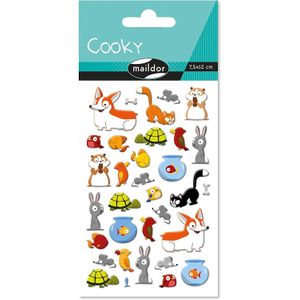 Maildor Cooky stickervel dieren CY130C