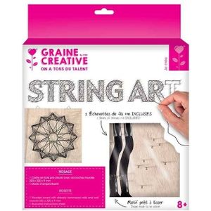 Graine Creative  String art set rozet 100653