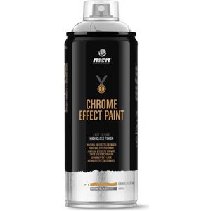Montana PRO chrome effect spray 400ml - 0101 silver chrome