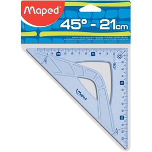 Maped Tekendriehoek kunststof 45 - maat 32cm - 45 graden