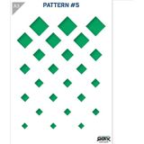 QBIX A3 sjabloon pattern 5