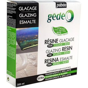 Pebeo Gedeo glazing resin bio - set 300 ml