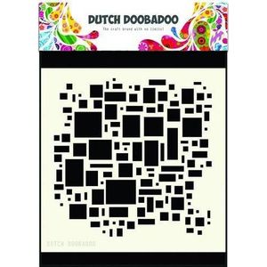 Dutch Doobadoo Stencil 15x15cm 5609 blocks