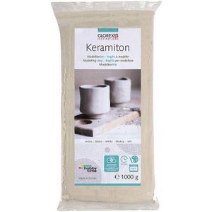 Glorex Keramiton wit 1 kg