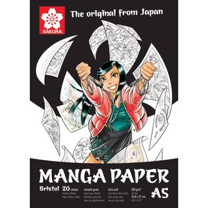 Sakura Manga paper blok A5
