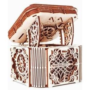 Wooden City Modelbouwpakket Mystery Box Hout - 105mm Hoog X 145mm Breed X 140mm Diep