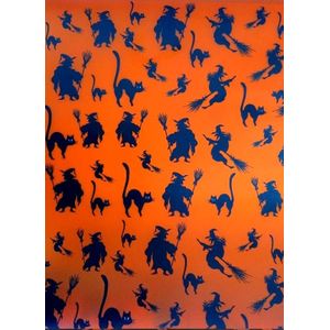 Folia Halloween transp.papier 85605