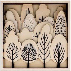 Artemio Houten 3D lijst bomen 14004200