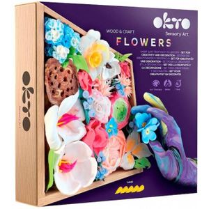 Oktoclay  Sensory art romance flowers