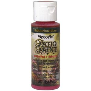 Rayher Deco-art patio paint - 267 hot pink