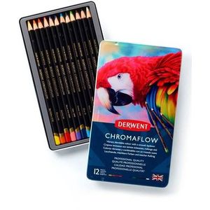 Derwent Chromaflow potloden12 kleuren