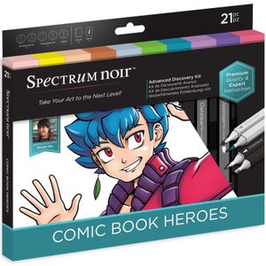 Spectrum Noir Discovery kit comic heroes